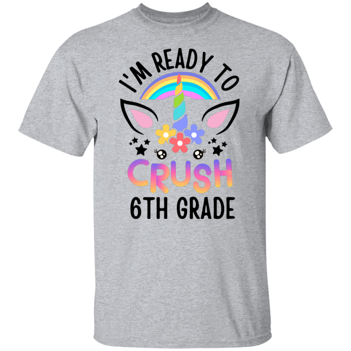 Unicorn 6th Grade T-Shirt