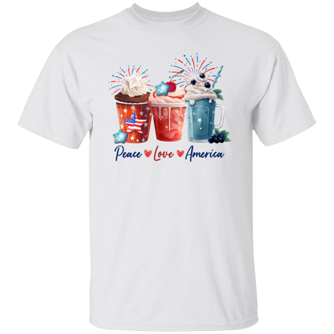 Peace Love America T-Shirt