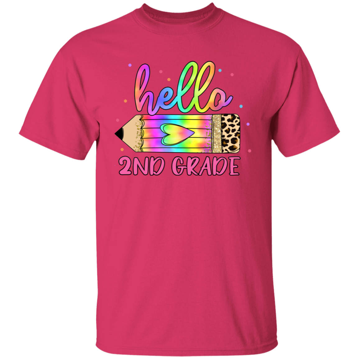 2nd Grade Youth 5.3 oz 100% Cotton T-Shirt