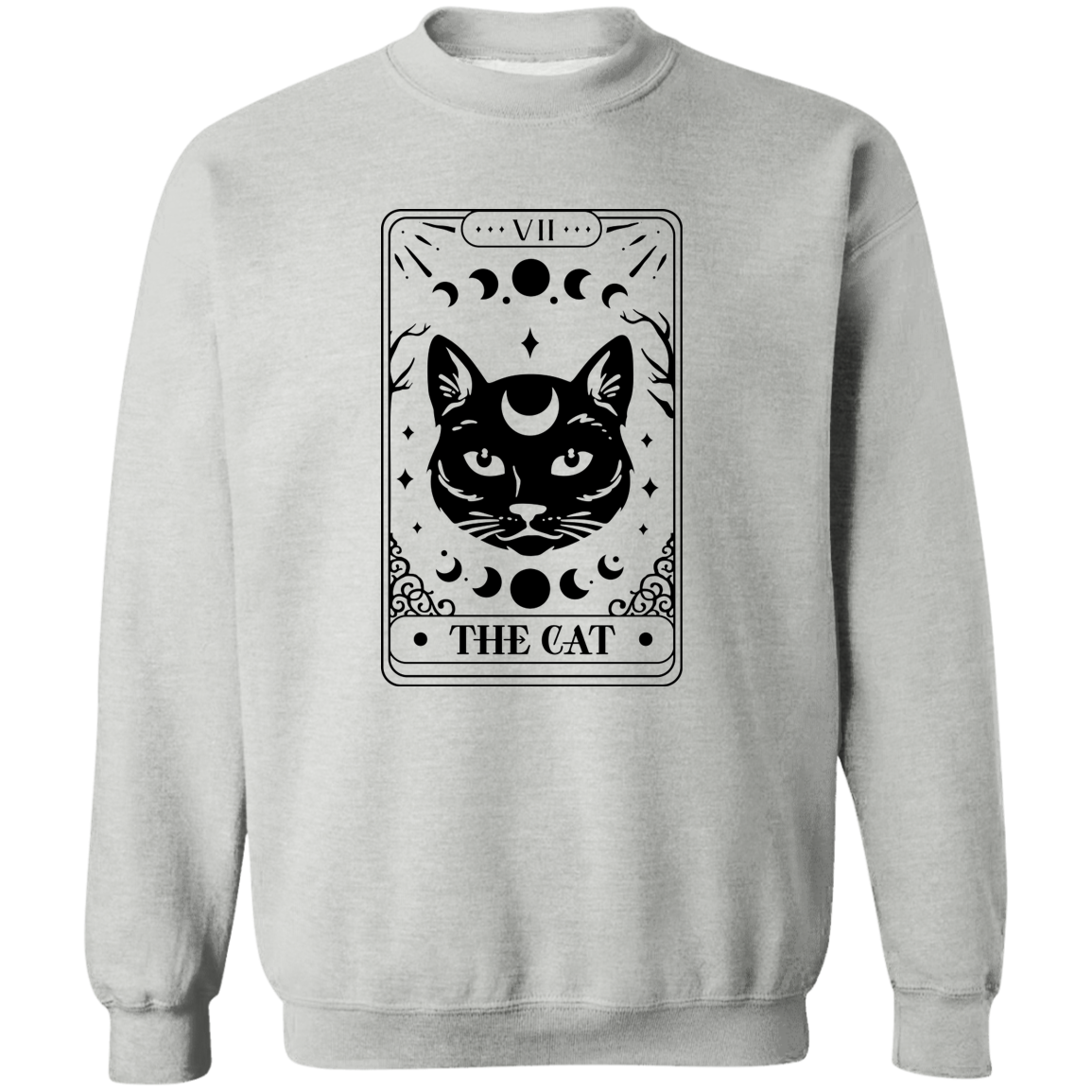 The Cat Crewneck Pullover Sweatshirt