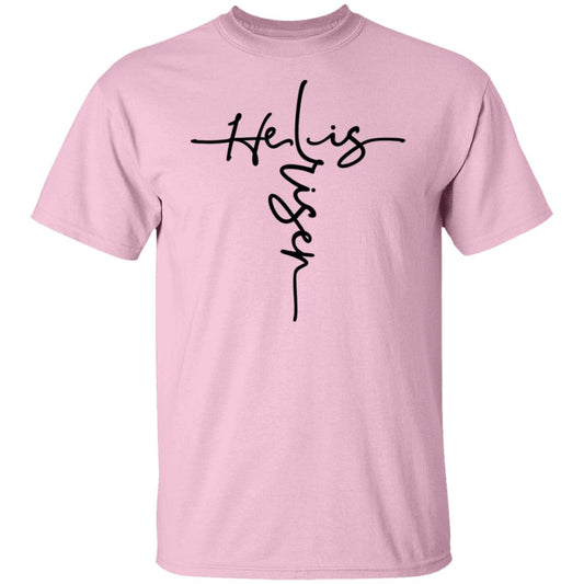 He Is Risen Easter 5.3 oz. T-Shirt