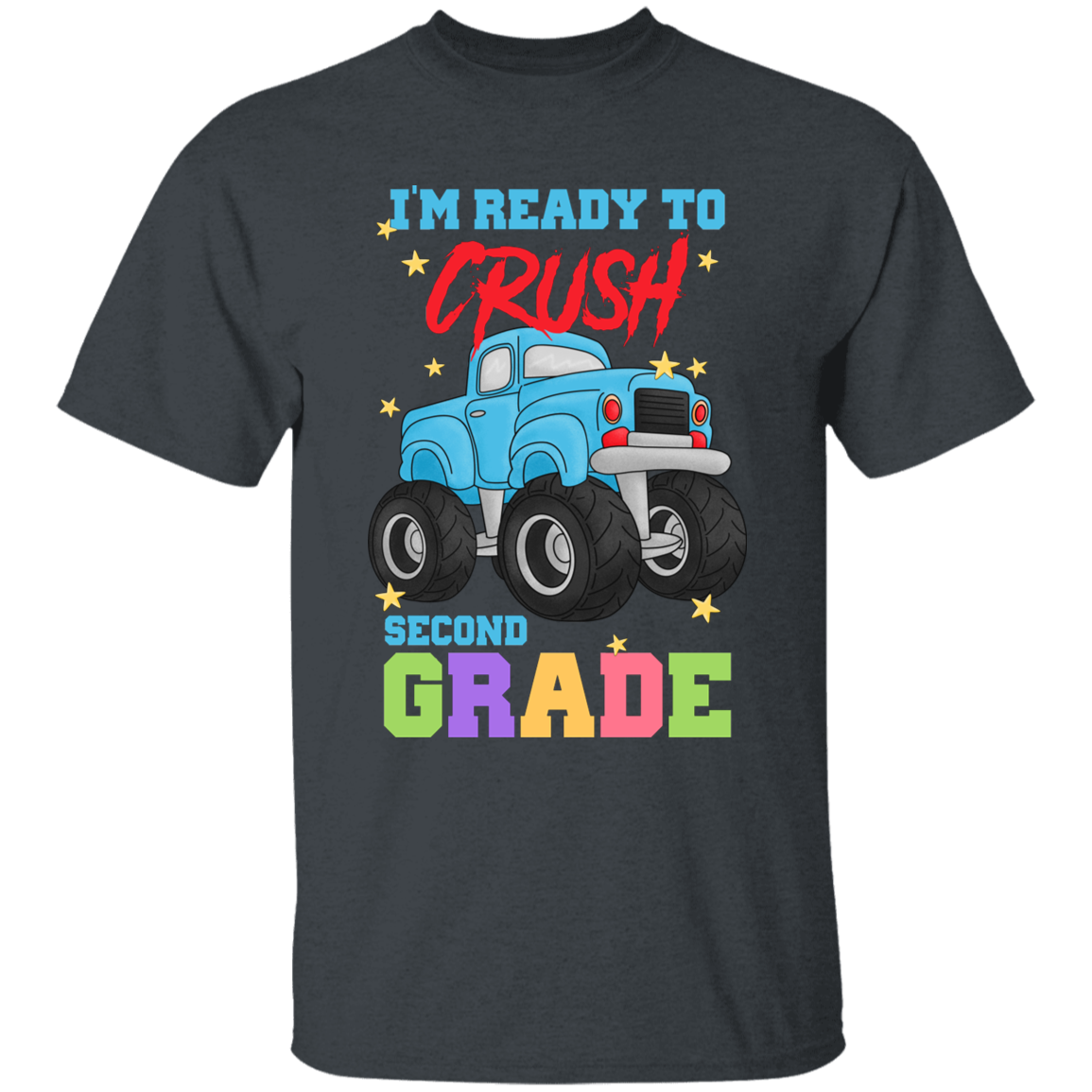 Crush Second Grade Youth Cotton T-Shirt