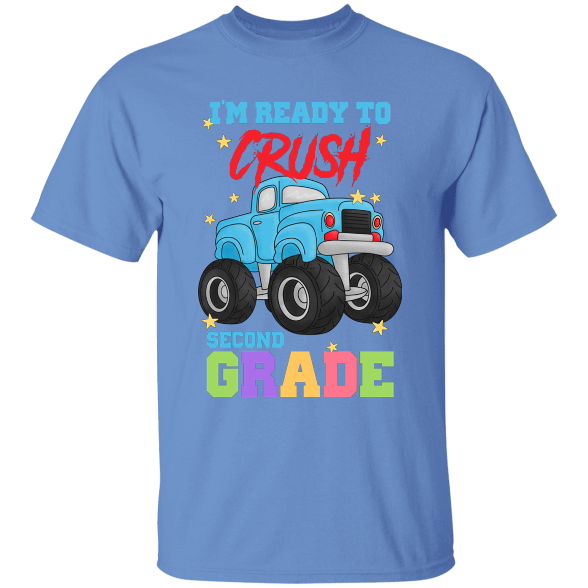 Crush Second Grade Youth Cotton T-Shirt