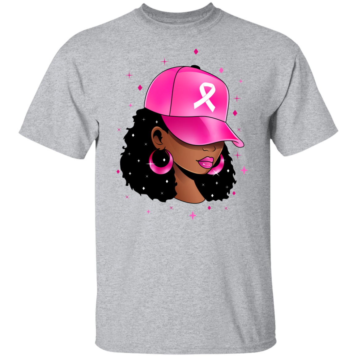 Breast Cancer Awareness Black Girl Magic T-Shirt