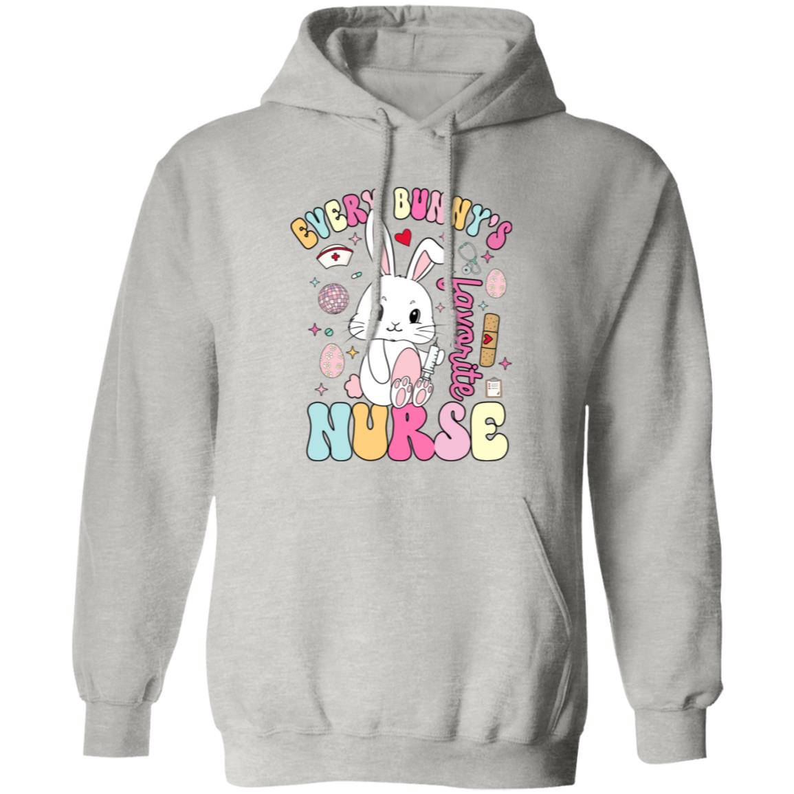 Every Bunny's Favorite Nurse Pullover Hoodie