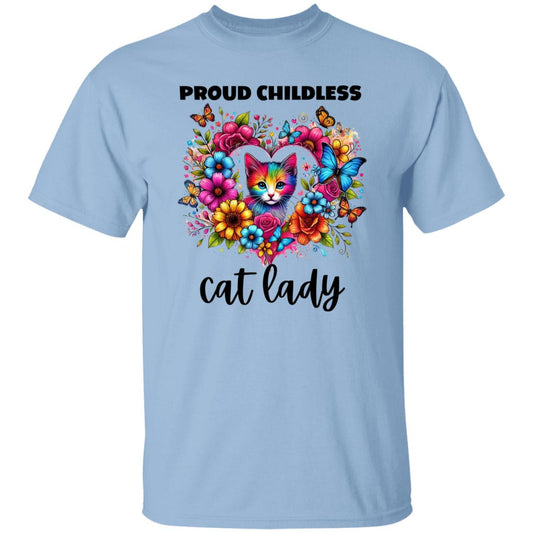 Proud Childless Cat Lady T-Shirt