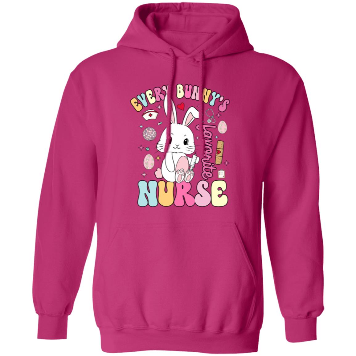 Every Bunny's Favorite Nurse Pullover Hoodie