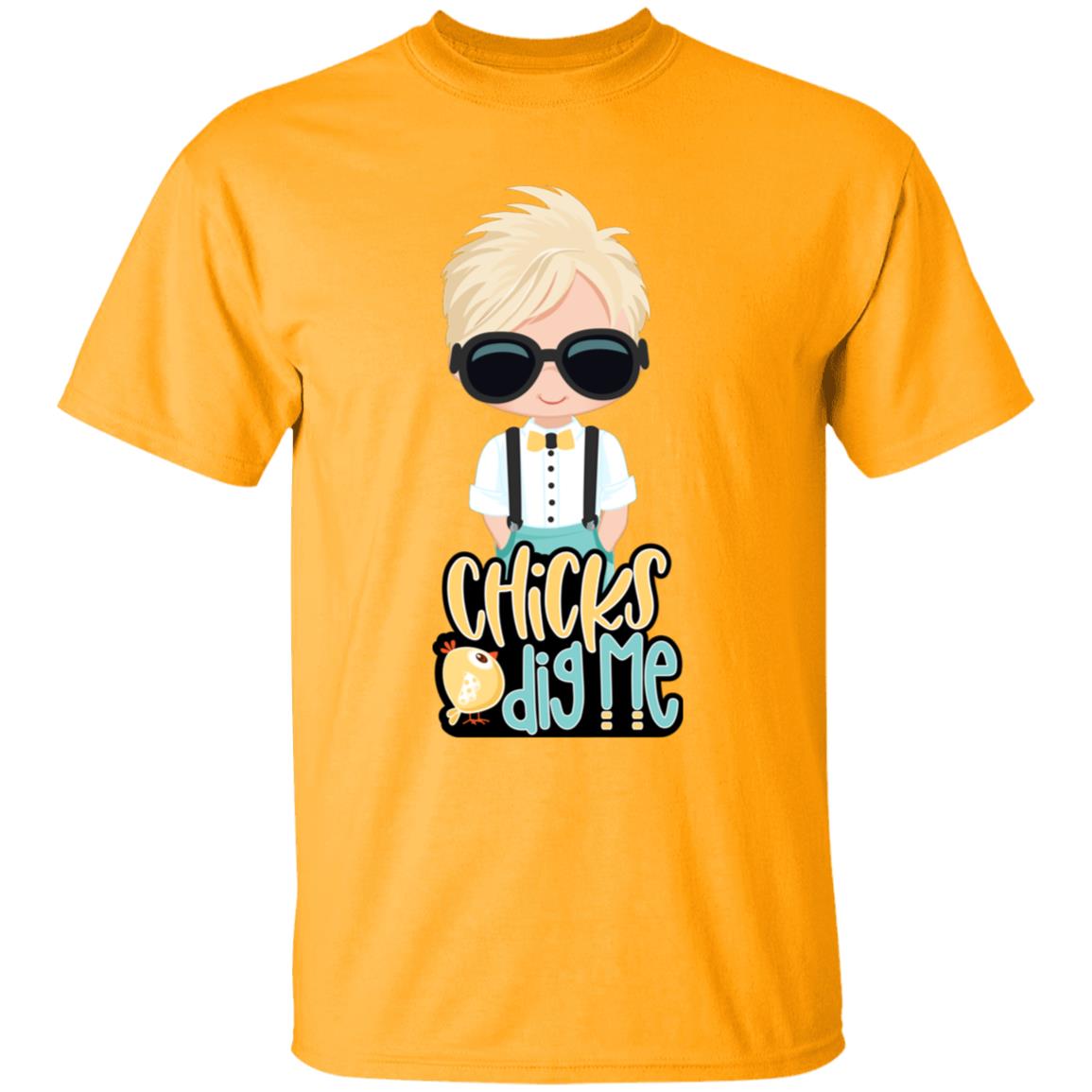 Chicks Dig Me Youth 5.3 oz 100% Cotton T-Shirt