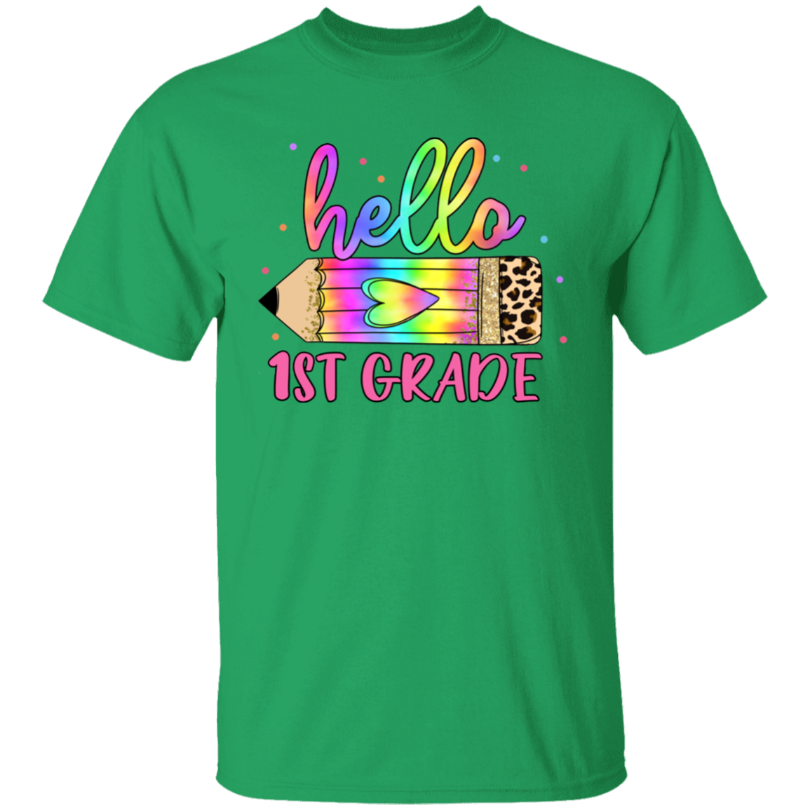 First Grade Youth 5.3 oz 100% Cotton T-Shirt