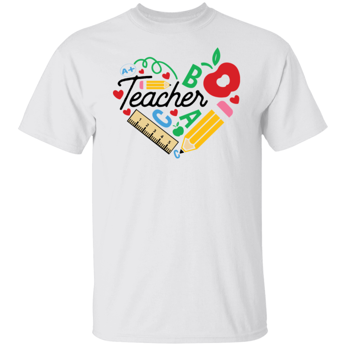 Teacher Heart T-Shirt