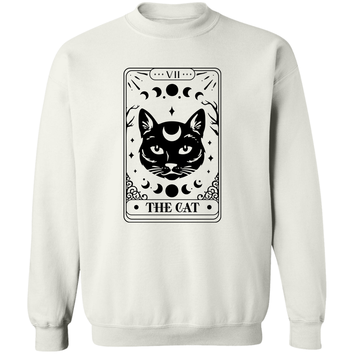 The Cat Crewneck Pullover Sweatshirt