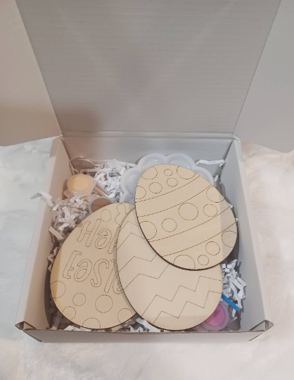 DIY Wooden Easter Egg Kit